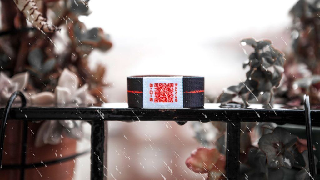 Pulsera QR Resistente al agua